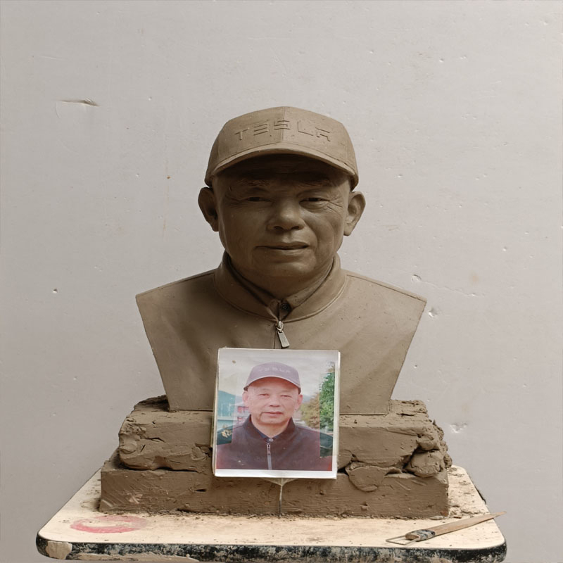 Brončana portretna skulptura po narudžbi