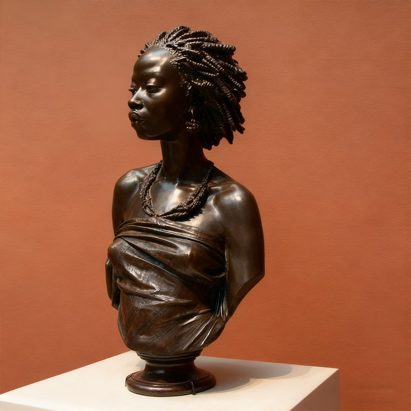 Ljudska skulptura od stakloplastike s efektom bronce