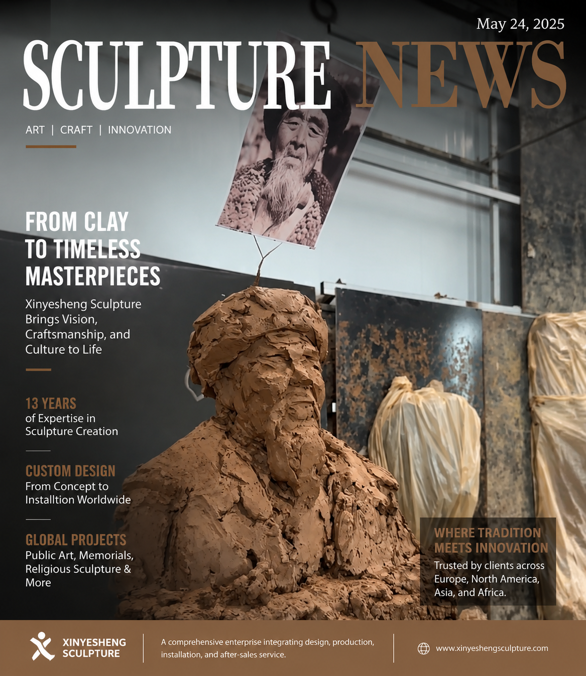 Kako Xinyesheng Sculpture donosi metalnu umjetnost po mjeri na globalna tržišta?